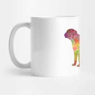 Bullmastiff in watercolor Mug